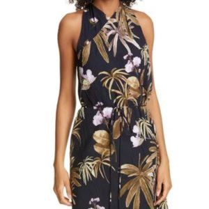 Tropical Halter Maxi Dress by Vince